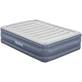 Bestway Matelas gonflable 2 places 203 x 152 x 51 cm Tritech, pompe électrique intégrée 240V, charge max 300 kg, 6713I