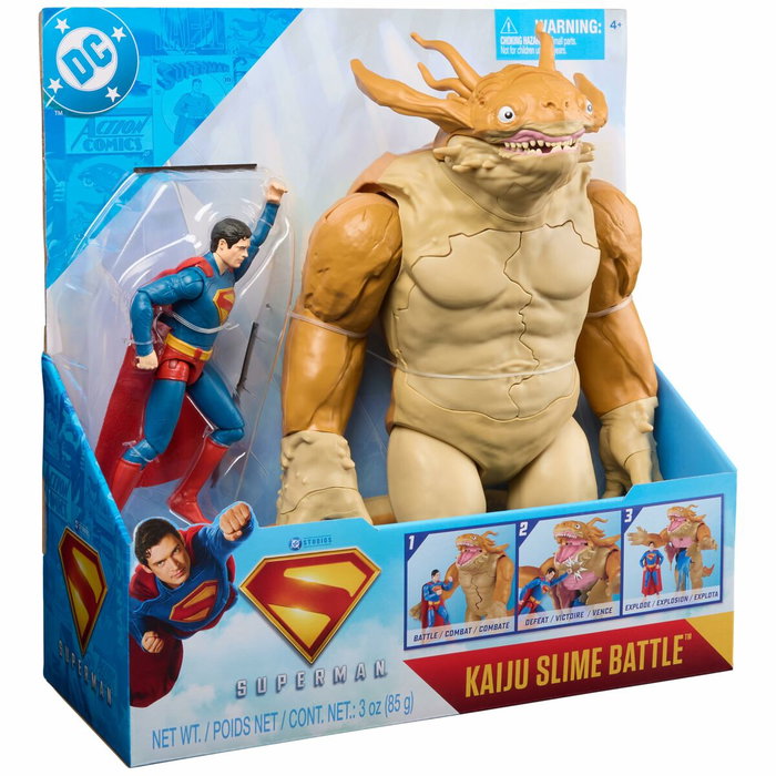 Spin Master Battle Pack Kaiju et Superman Movie avec Slime