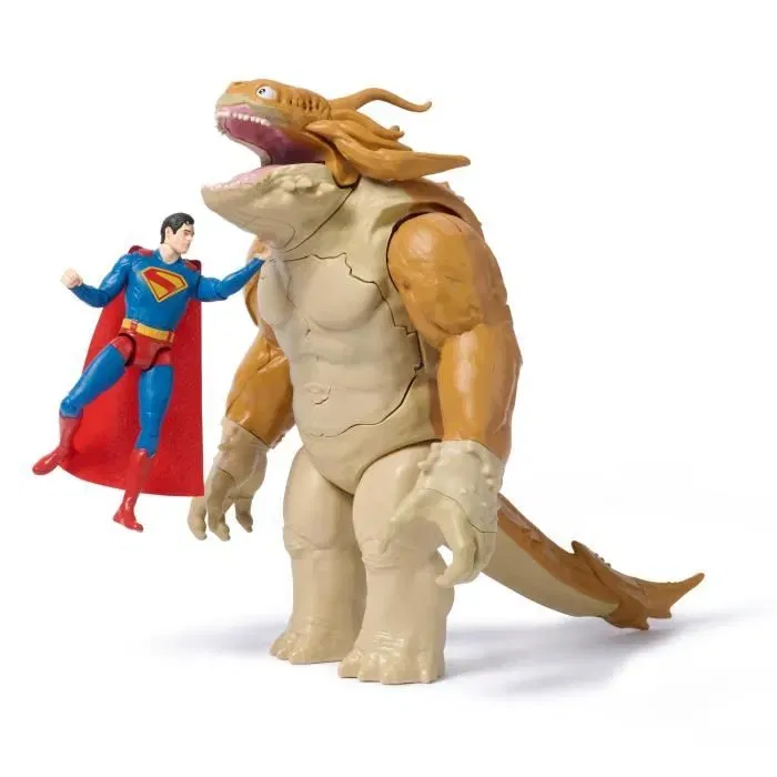 Spinmaster Battle Pack Kaiju - Figurine Superman et Monstre Géant 30 cm avec Slime - Jeu d'Action et Figurines - À Partir de 4 Ans Spinmaster Battle Pack Kaiju - Figurine Superman et Monstre Géant 30 cm avec Slime - Jeu d'Action et Figurines - À Partir de 4 Ans