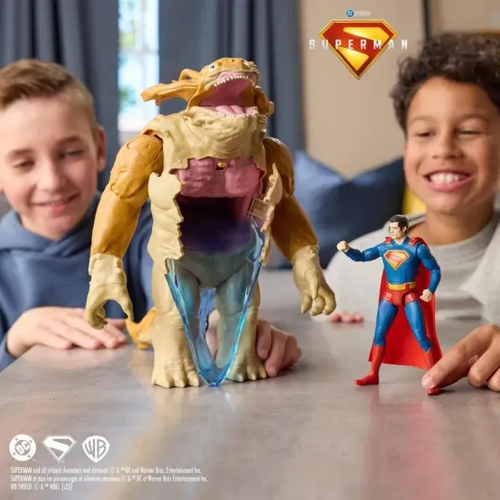 Spinmaster Battle Pack Kaiju - Figurine Superman et Monstre Géant 30 cm avec Slime - Jeu d'Action et Figurines - À Partir de 4 Ans Spinmaster Battle Pack Kaiju - Figurine Superman et Monstre Géant 30 cm avec Slime - Jeu d'Action et Figurines - À Partir de 4 Ans