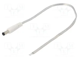 BQ CABLE Câble d'alimentation plat DC 5,5/2,5 mm droit, 0,25 m