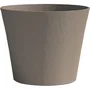 Garden Id Green Care Sense Pot de fleurs 50 x 41 cm - Taupe - Résistant UV et gel - 100% recyclé - Garantie 10 ans - Intérieur/Extérieur