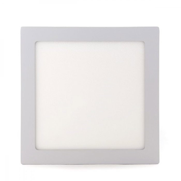 Plafonnier LED carré 18 W, 1 800 lm, 6 000 K, blanc froid Plafonnier LED carré 18 W, 1 800 lm, 6 000 K, blanc froid