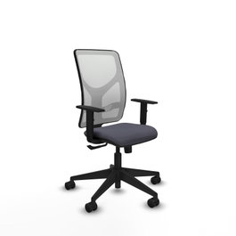PIQUERAS Y CRESPO Chaise Motilla Synchro Gris foncé et Blanc