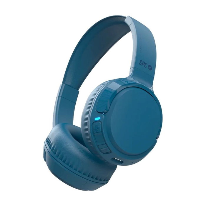 SPC Heron 2 Studio Casque Bluetooth Sans Fil 50h Autonomie USB-C 40mm Haut-parleurs Deep Sky