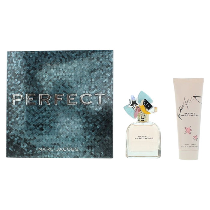 Marc Jacobs Perfect - Coffret Parfum Femme - Eau de Parfum 50 ml + Lotion Hydratante pour le Corps 50 ml Marc Jacobs Perfect - Coffret Parfum Femme - Eau de Parfum 50 ml + Lotion Hydratante pour le Corps 50 ml