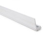 Greenice Profilé d'Éclairage pour Escalier avec Diffuseur Opal et Caoutchoucs Antidérapants - 1m