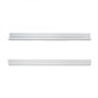 Greenice Profilé d'Éclairage pour Escalier avec Diffuseur Opal et Caoutchoucs Antidérapants - 1m