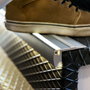 Greenice Profilé d'Éclairage pour Escalier avec Diffuseur Opal et Caoutchoucs Antidérapants - 1m
