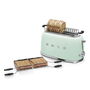 Smeg Grille-pain 2X4 50's Style Pastel Green TSF02PGEU
