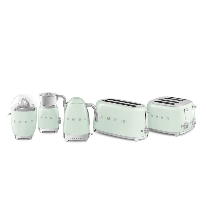 Smeg Grille-pain 2X4 50's Style Pastel Green TSF02PGEU