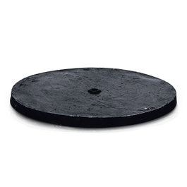 HERRAJES ALK Masse circulaire en fer de 6 kg pour base conique OSSI