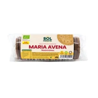 Solnatural Galettes Avoine Maria Bio Sans Gluten 200g Solnatural Galettes Avoine Maria Bio Sans Gluten 200g