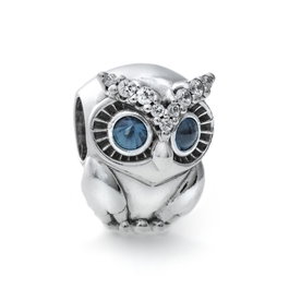 Perle de verre Femme Pandora SPARKLING OWL
