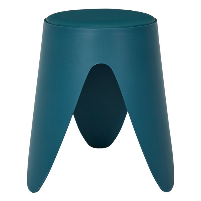 Home Deco Factory Tabouret Eve Bleu Canard Home Deco Factory Tabouret Eve Bleu Canard