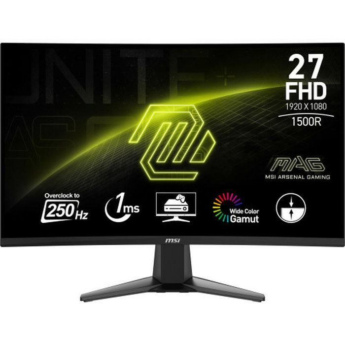 MSI MAG 27C6X Écran PC Gamer Incurvé 27 pouces FHD 250Hz MSI MAG 27C6X Écran PC Gamer Incurvé 27 pouces FHD 250Hz