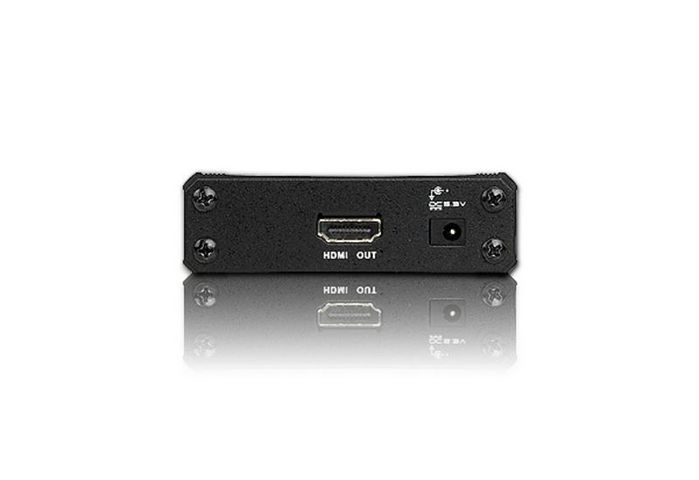 Aten Convertisseur VGA vers HDMI avec audio VC180 - Convertisseur vidéo VGA/HDMI 1080p WUXGA avec entrée audio stéréo et alimentation flexible