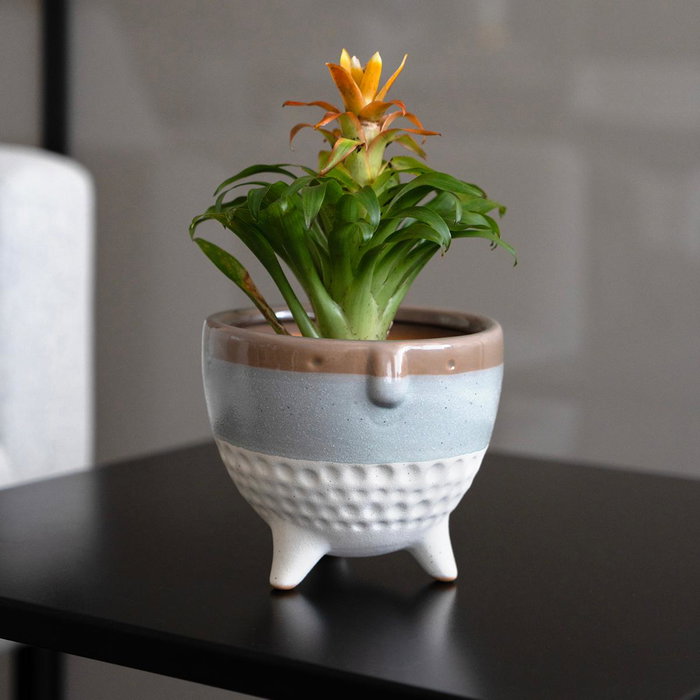 Vinthera Cache-pot sur pied en céramique Moa 13x11 cm (12 Unités)