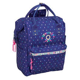 Cartable Benetton benetton Multicouleur 27 x 40 x 19 cm