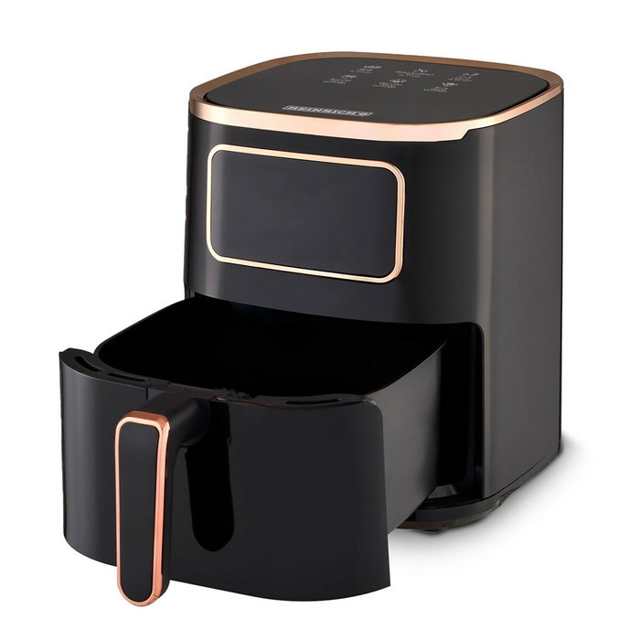 Heinrich's HFR 8216 CZARNA Friteuse à Air Noir 5 L