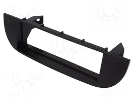 ACV Cadre de radio 1 DIN noir pour Fiat 500 et 500C