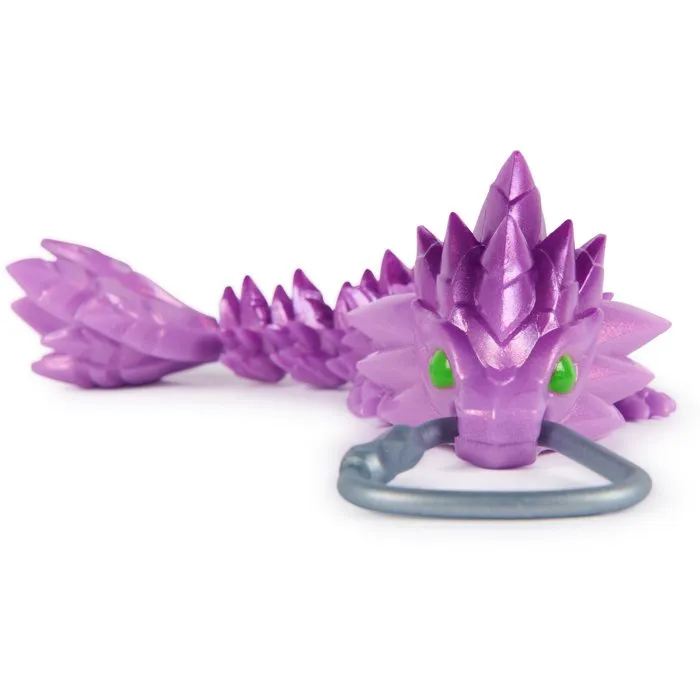 Spin Master Crystalynx - Pack Mini Dragon articulé 15 cm avec porte-clés Spin Master Crystalynx - Pack Mini Dragon articulé 15 cm avec porte-clés
