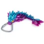 Spin Master Crystalynx - Pack Mini Dragon articulé 15 cm avec porte-clés