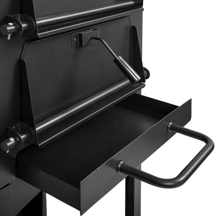 Livoo DOC331 Four à pizza et tarte flambée, Compatible charbon et bois, Hauteur de cuisson 94 cm, Thermomètre intégré