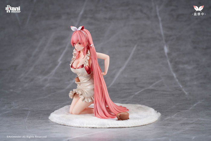 Original Character statuette 1/7 White Rabbit Rosu 16 cm