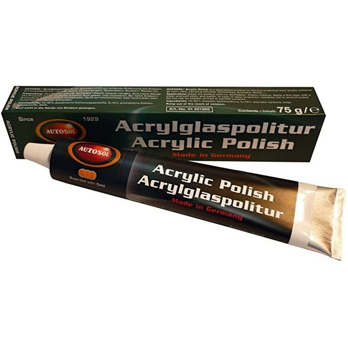 Autosol Pack de 3 tubes d'émail acrylique 75 ml