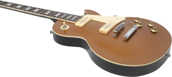 EKO Starter LS400 Guitare électrique type LP dorée