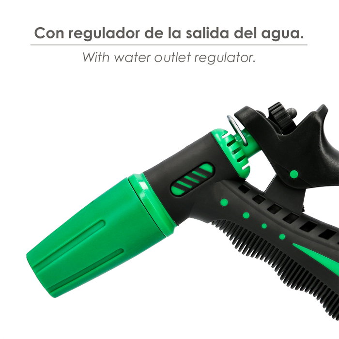 SATURNIA Pistola Riego Manguera Regulable SATURNIA Pistola Riego Manguera Regulable