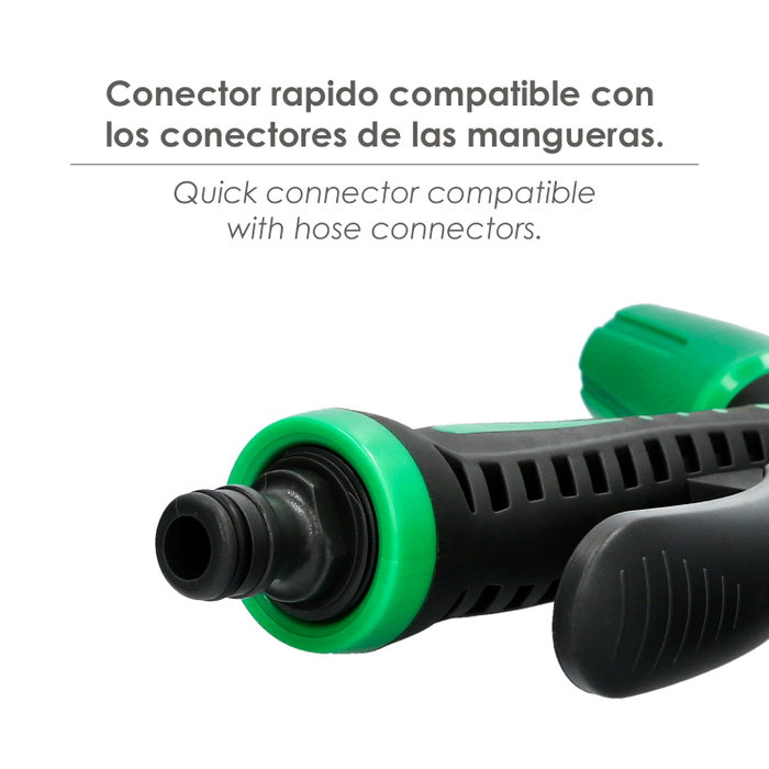 SATURNIA Pistola Riego Manguera Regulable SATURNIA Pistola Riego Manguera Regulable