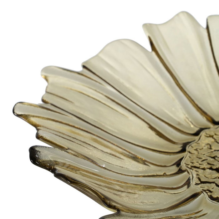 Centre de Table Olive Verre 42 x 42 x 7,5 cm