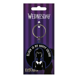 Pyramid International Porte-clés Wednesday Black Is My Happy Color