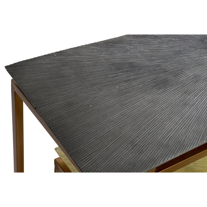 Home ESPRIT Console Gris Métal Aluminium 109,5 x 37,5 x 80 cm (3 Pièces) Home ESPRIT Console Gris Métal Aluminium 109,5 x 37,5 x 80 cm (3 Pièces)