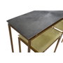 Home ESPRIT Console Gris Métal Aluminium 109,5 x 37,5 x 80 cm (3 Pièces)