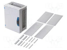 HENSEL ENYSTAR Boîtier mural gris clair 276x366x186mm