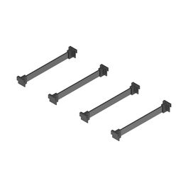 Menage Confort Ensemble de 4 Séparateurs M150/200 Anthracite Modulo 200