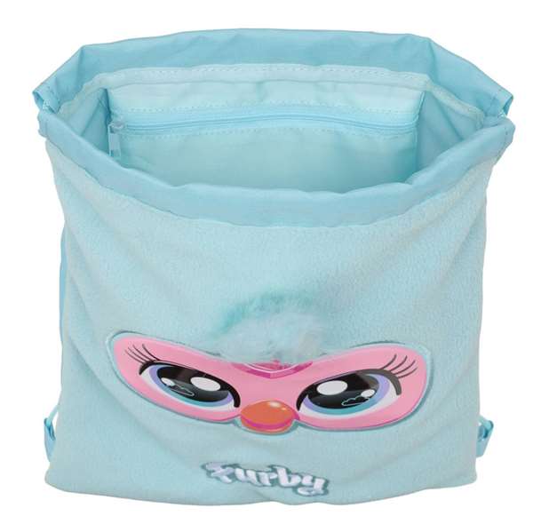 Safta Sac à dos scolaire plat junior Furby pour enfant, 26 x 34 x 1 cm, à partir de 3 ans