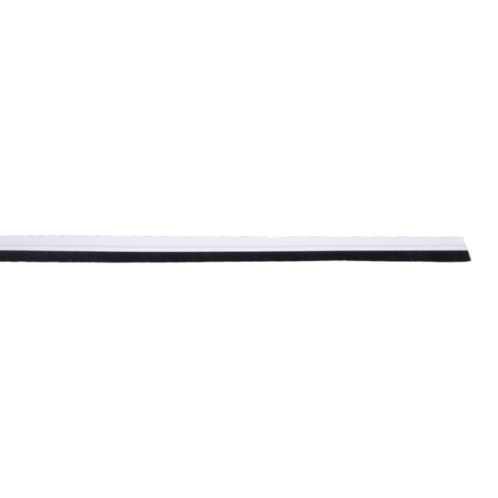 Geko Joint de bas de porte rigide blanc avec brosse en fibre 1 m Geko Joint de bas de porte rigide blanc avec brosse en fibre 1 m
