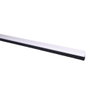 Geko Joint de bas de porte rigide blanc avec brosse en fibre 1 m