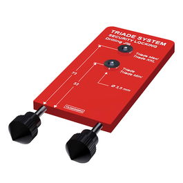 ITALIANA FERRAMENTA Gabarit de Blocage de Sécurité Triade