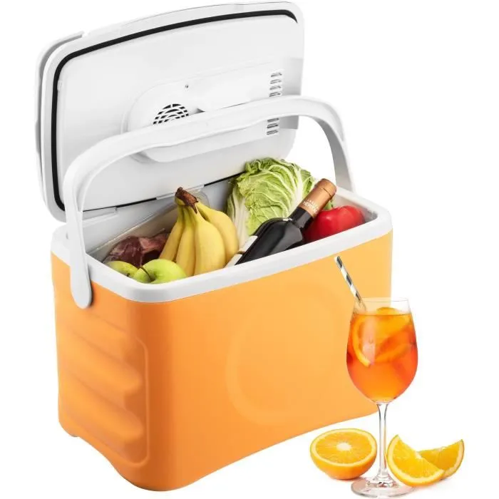 Sencor SCM 112 Glacière 22 L Orange et blanc