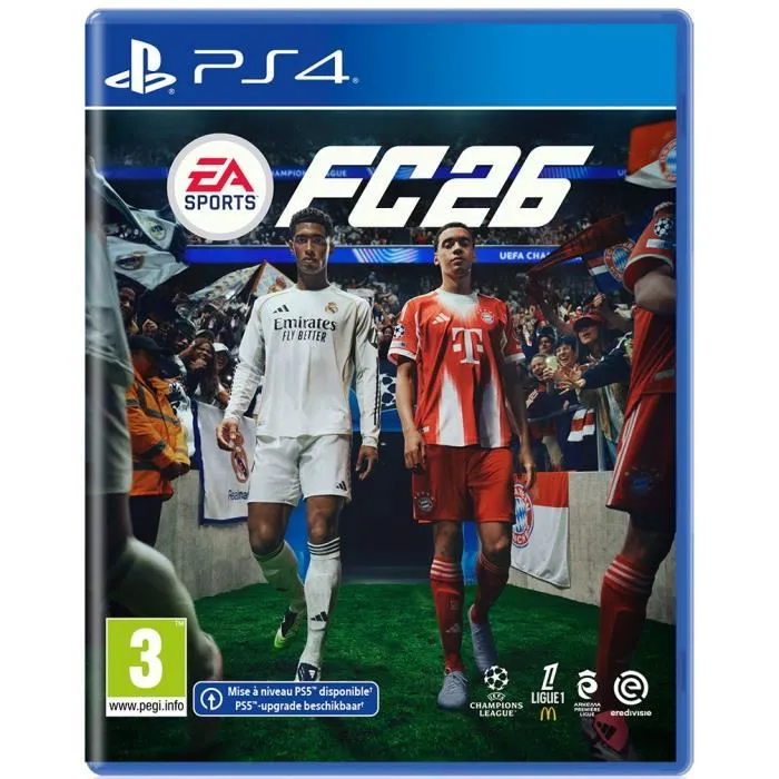 Electronic Arts EA SPORTS FC 26 - Jeu PS4 - Édition Standard - Jeu de Football - Sortie le 26/09/2025 Electronic Arts EA SPORTS FC 26 - Jeu PS4 - Édition Standard - Jeu de Football - Sortie le 26/09/2025