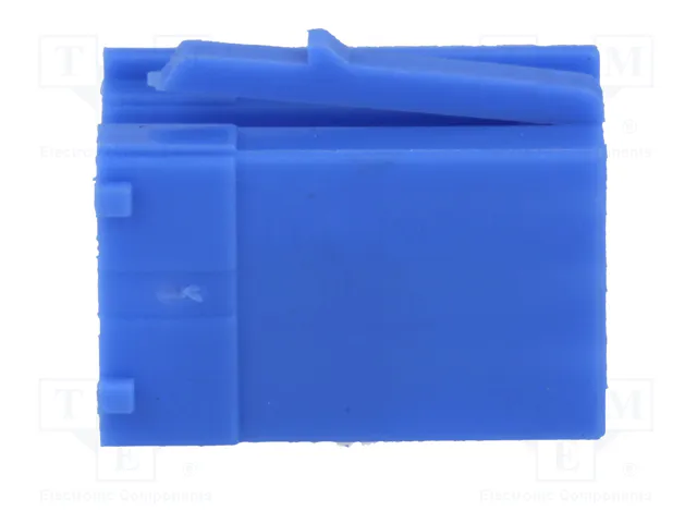 4CARMEDIA Boîtier de connecteur fiche mâle mini ISO 8 broches bleu