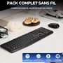 Bluestork Clavier Filaire AZERTY KB-MEDIA-OFFW/FR avec 15 Touches de Raccourcis Multimédias Media Office
