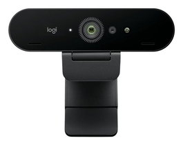 Logitech Brio Webcam USB pour Entreprise - 4K Ultra HD, Autofocus, HDR, Micro Intégré, Couverture de Confidentialité