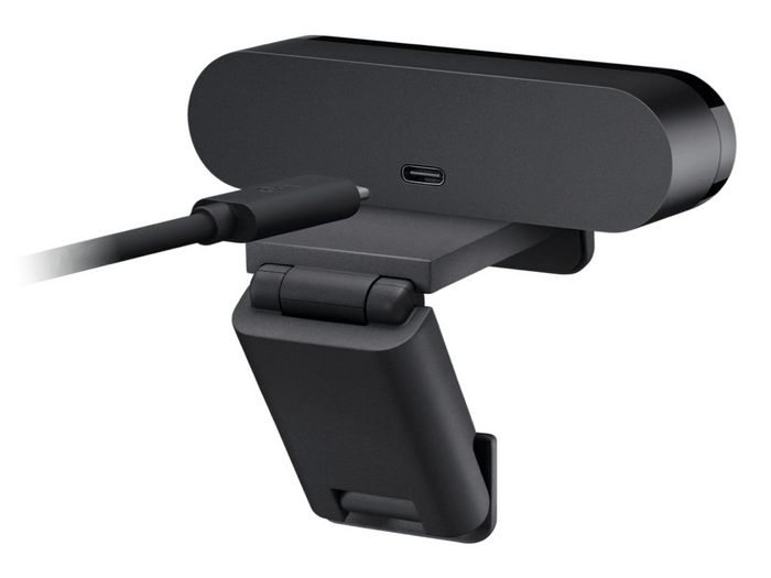 Logitech Brio Webcam USB pour Entreprise - 4K Ultra HD, Autofocus, HDR, Micro Intégré, Couverture de Confidentialité