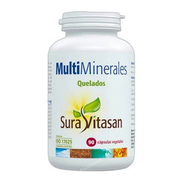 SURA VITASAN Multi Minérales Quelados 90 capsules